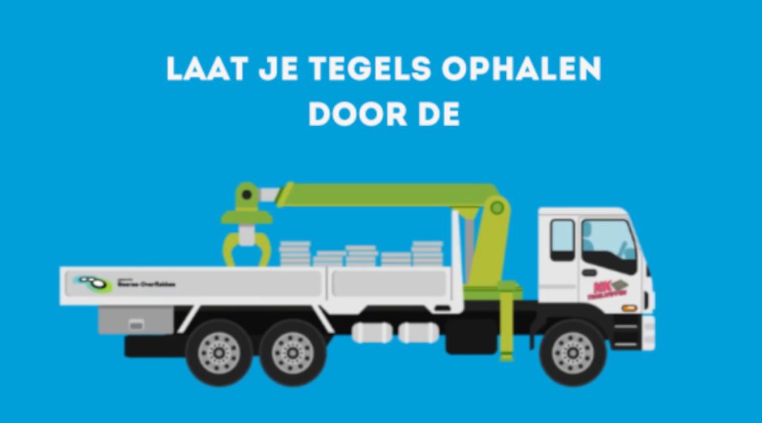 Tegeltaxi GO haalt gratis uw tegels op!