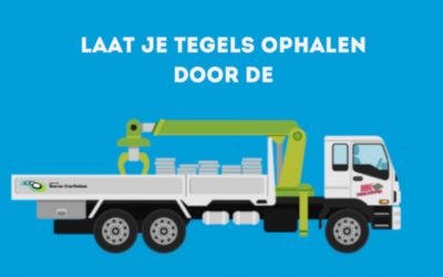 Tegeltaxi GO haalt gratis uw tegels op!