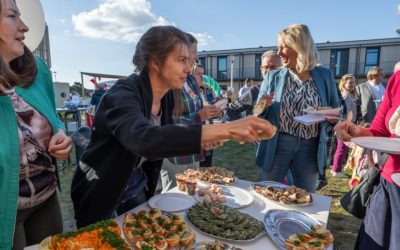 Feestelijke opening flexwoningen voor Oekraïense vluchtelingen