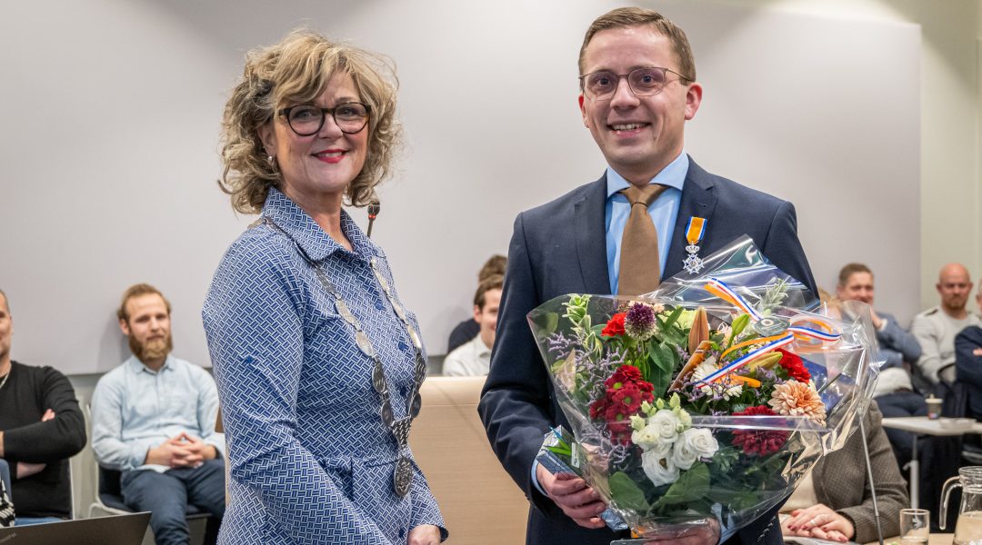 Raadslid Hendrik Herweijer uit Dirksland benoemd tot Lid in de Orde van Oranje-Nassau