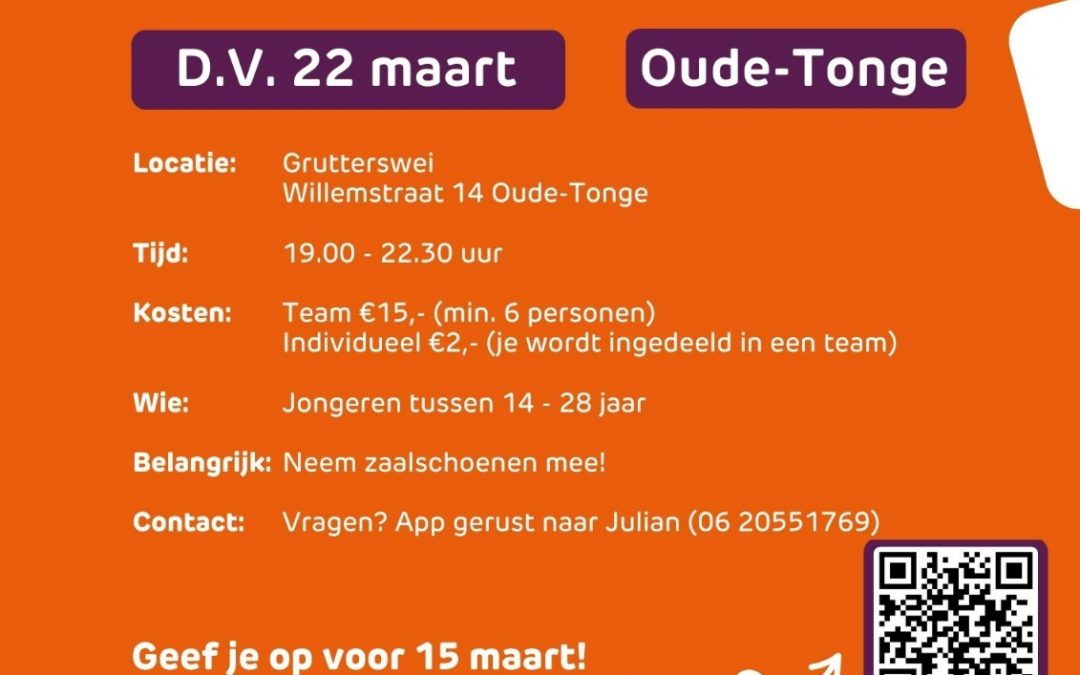 🏐 Doe mee met het SGPJ-GO Volleybaltoernooi! 🏆